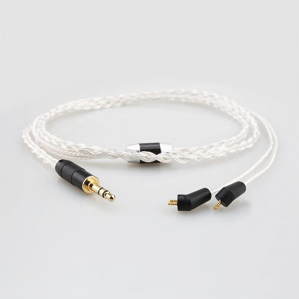 In Ear Monitor Iem - 8-Core Silver Plated Upgrade Cable for