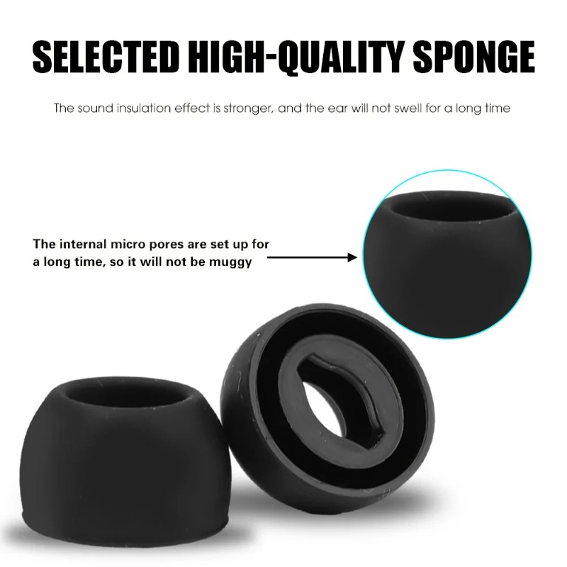 Silicone Ear Tips for Samsung  - Earphone Foam Tip 评论和价格