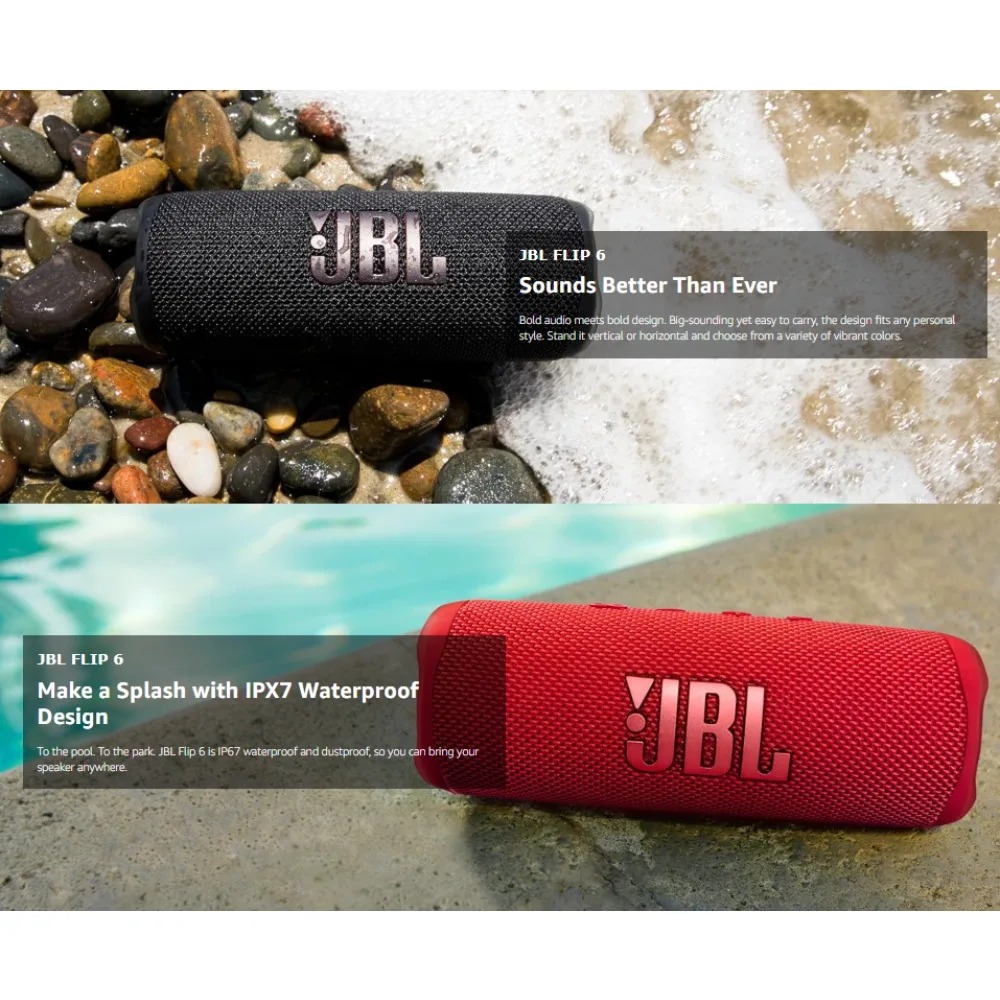JBL FLIP6 Bluetooth Loudspeake - Jbl Speaker Flip 6 评论和价格