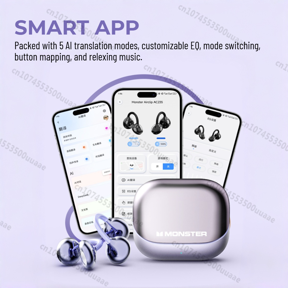 Monster AirClip AC235 Ear Clip - Wireless Earbuds Tws 评论和价格