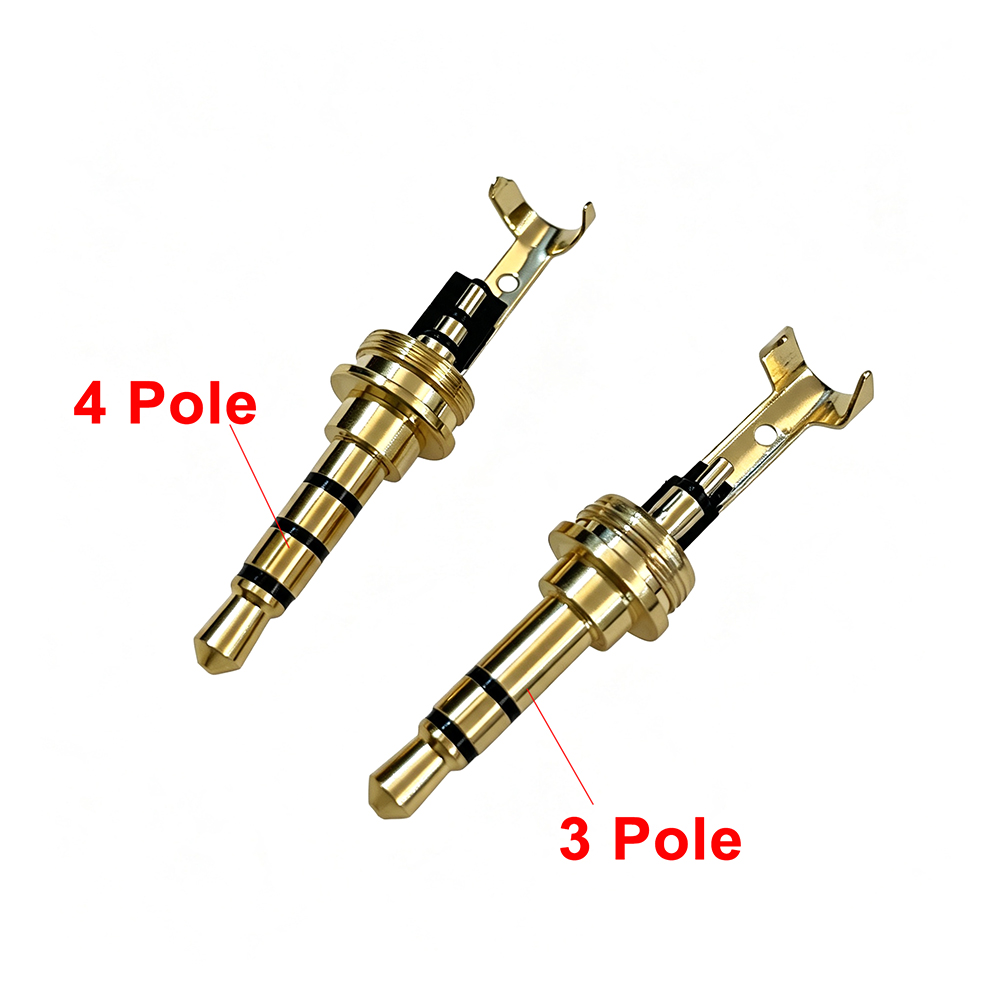1pcs Gold Plated 3.5mm Jack Au - Audiophile Headphone Wired 评论和价格
