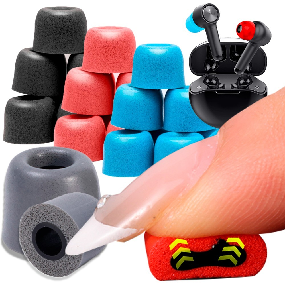 6-1Pair S/M/L Soft Memory Foam - Earphone Foam Tip 评论和价格
