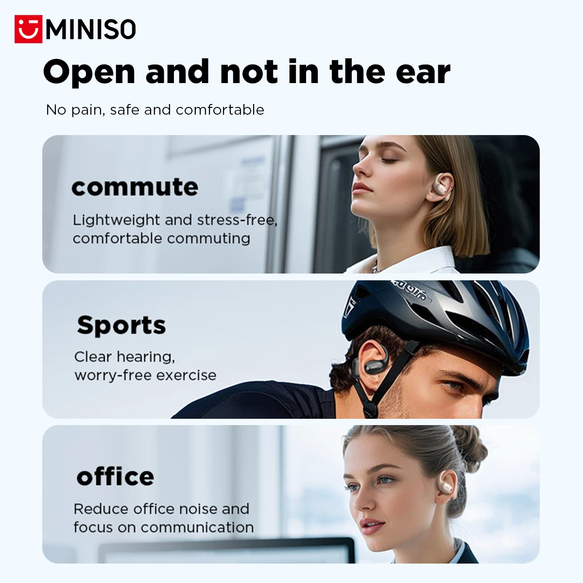 MINISO MS190 Real Time AI Voic - Bluetooth Headset On Ear 评论和价格