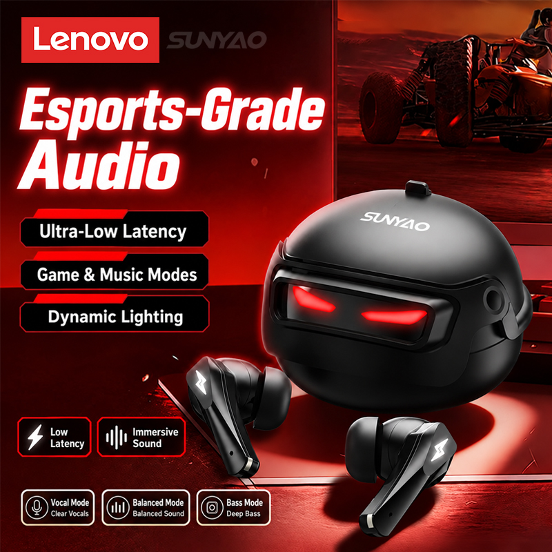 Choice Lenovo GT101 Gaming Hea - Bluetooth Headset On Ear 评论和价格