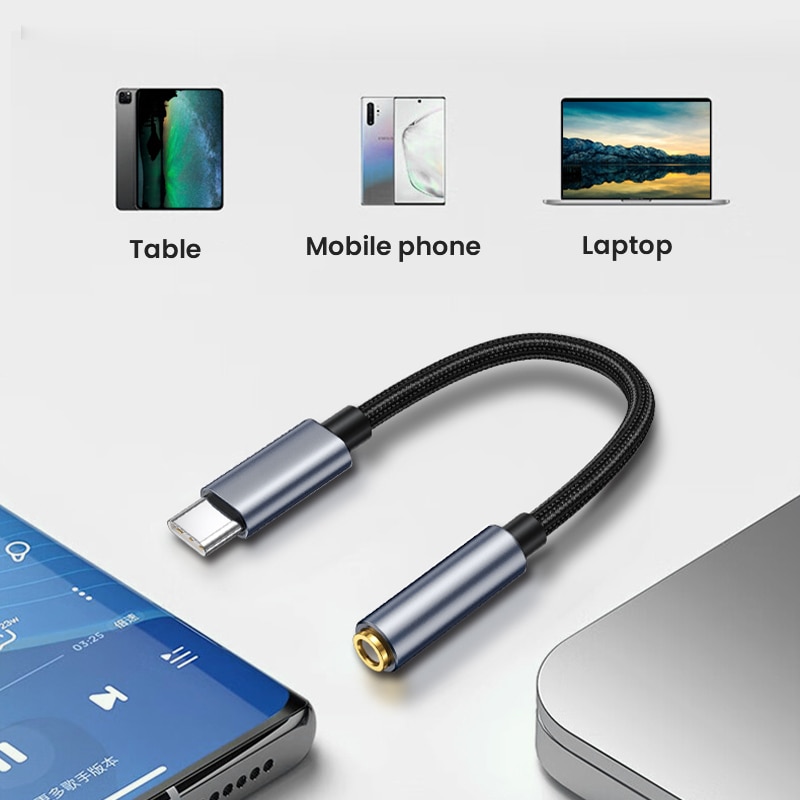 USB C Headphone Jack Adapter S - Audiophile Headphone Wired 评论和价格