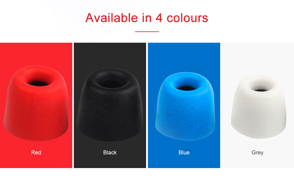 TRN 3Pairs (6pcs) Earphone Mem - Earphone Foam Tip 评论和价格