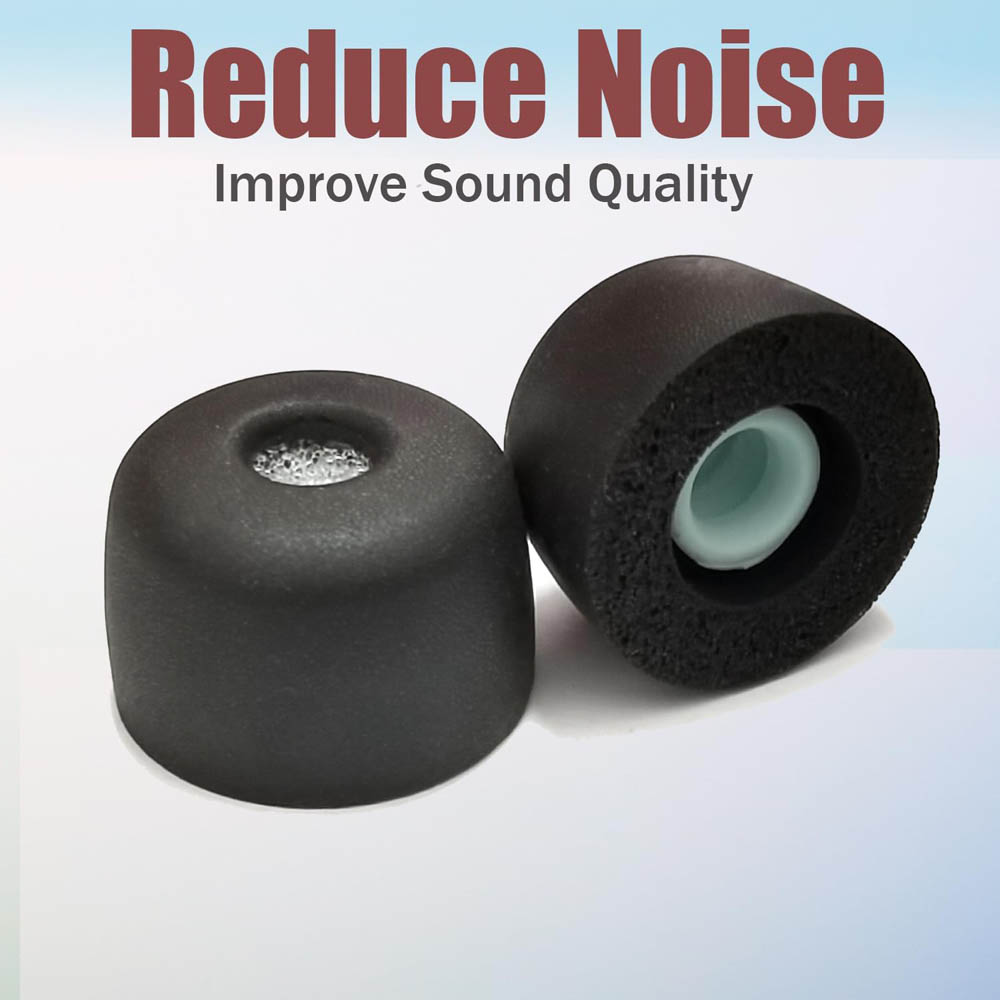 6PCS  Memory Foam Ear Tips Cus - Earphone Foam Tip 评论和价格
