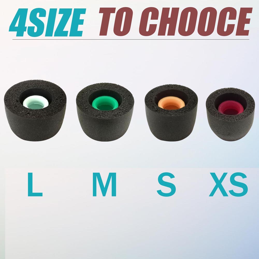 6PCS  Memory Foam Ear Tips Cus - Earphone Foam Tip 评论和价格